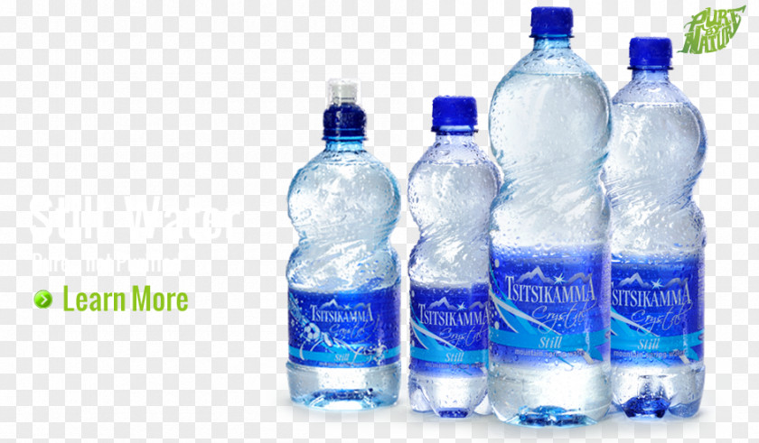 Mineral Water Carbonated Distilled Bottled PNG