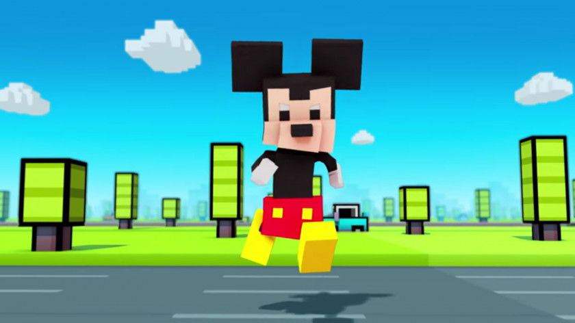 Crossy Road Disney Frogger Mickey Mouse The Walt Company PNG