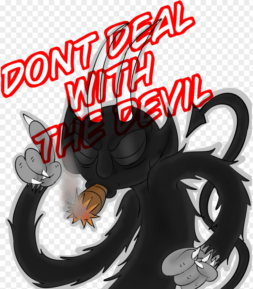 Cuphead The Devil Drawing Art PNG