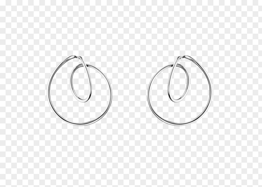 Earring Silver Body Jewellery Product Design PNG
