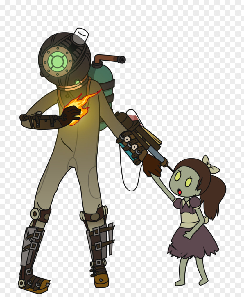 Little Sister BioShock 2 Characters Of The Series Big Daddy Fan Art PNG