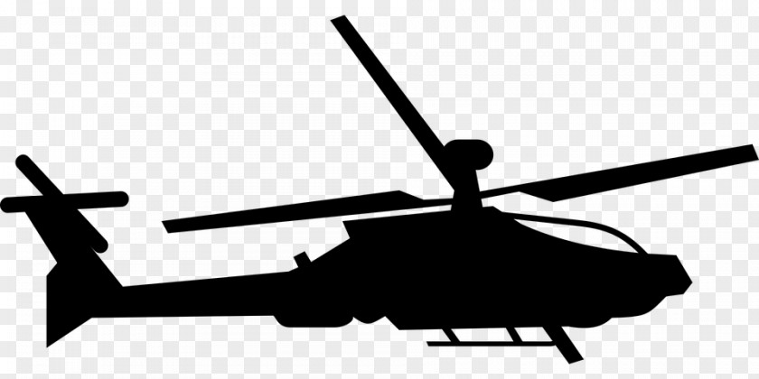 Military Silhouette Helicopter Boeing CH-47 Chinook AH-64 Apache Clip Art PNG