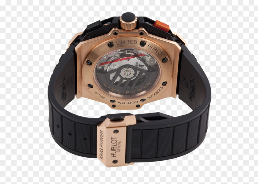 Watch Hublot King Power Strap Gold PNG