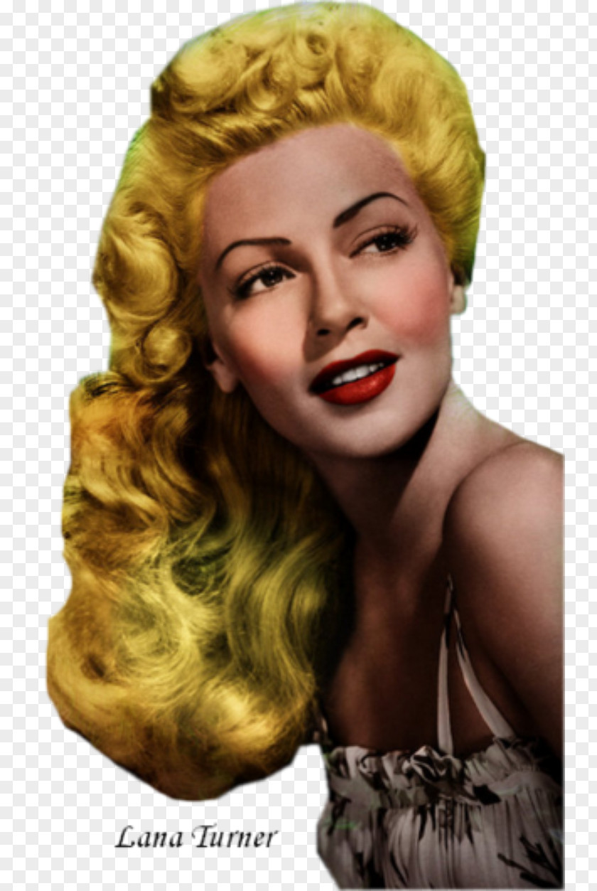 Actor Lana Turner Hollywood Imitation Of Life Blond PNG