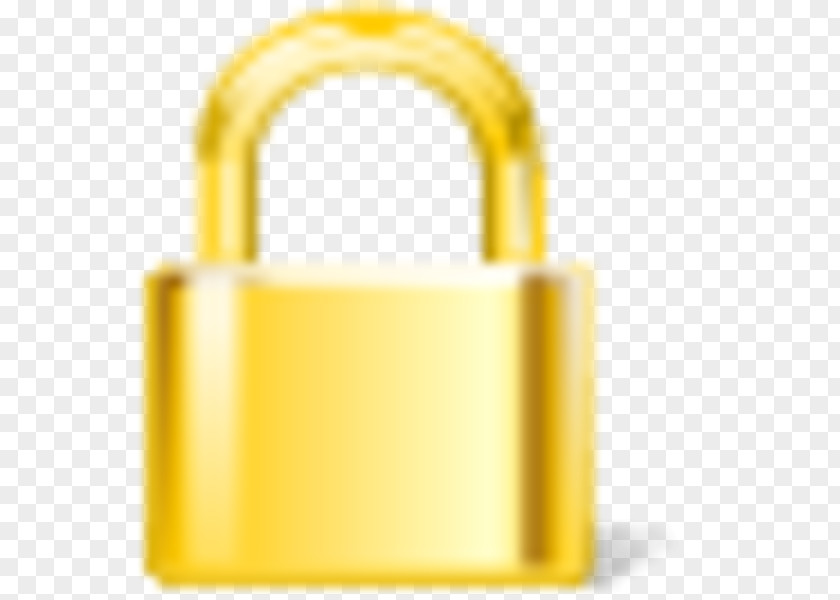 Padlock Material PNG