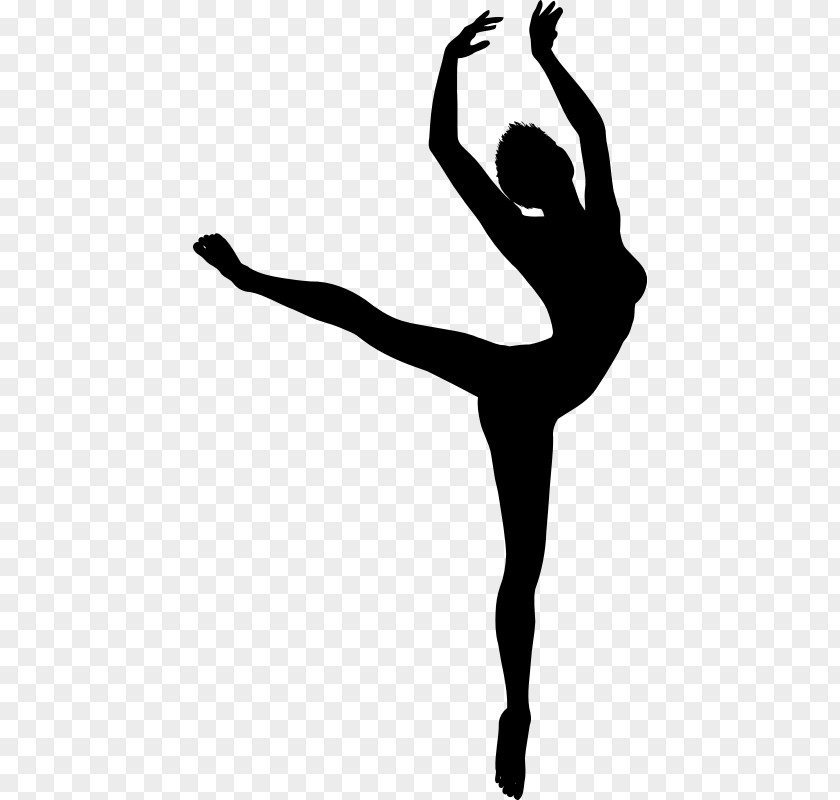 Silhouette Ballet Dancer Clip Art PNG