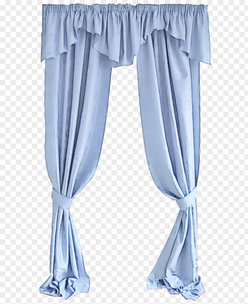 Trousers Window Curtain Blue Treatment Textile Interior Design PNG