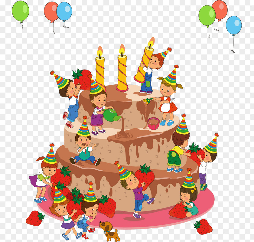 Birthday Cake Chocolate PNG