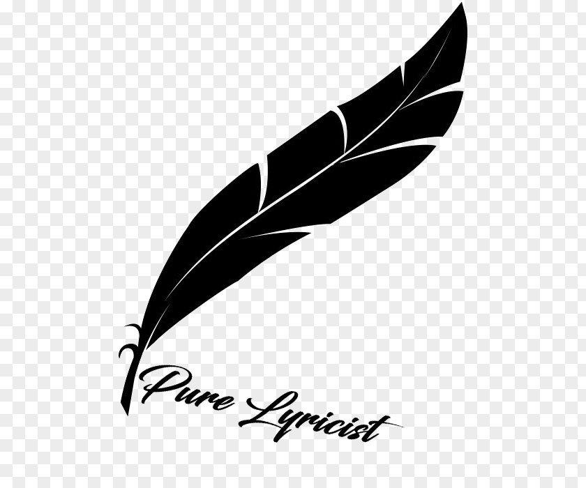 Feather Logo Font Lyricist Leaf PNG