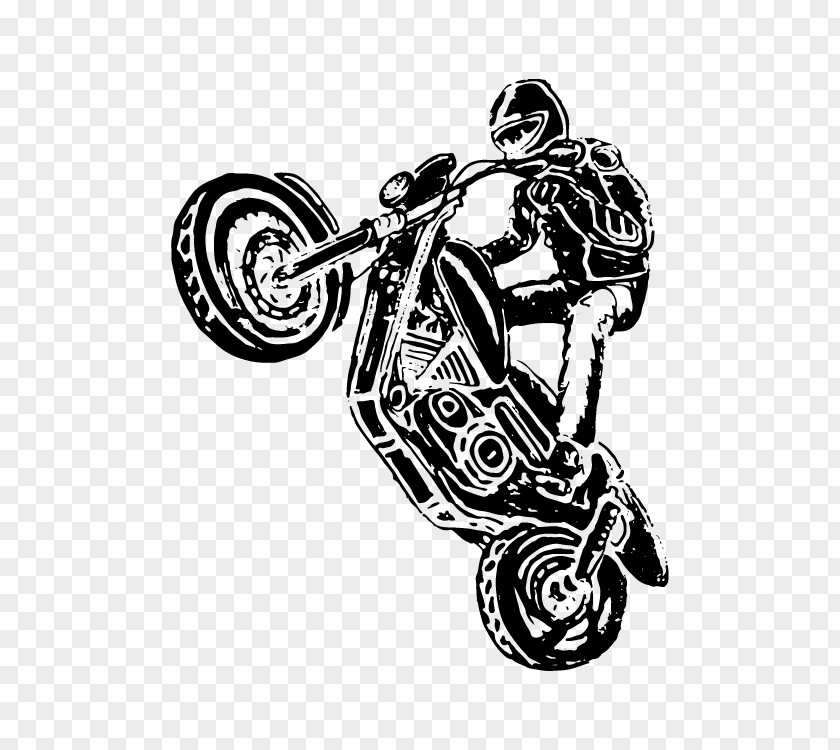 Motorcycle Stunt Riding Wheelie Buell Company Bicycle PNG