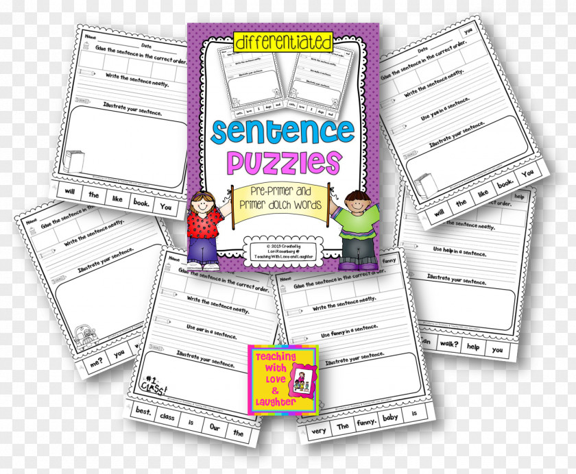 Sentence Pattern Literacy Sight Word Teaching Reading: Whole Language And Phonics PNG