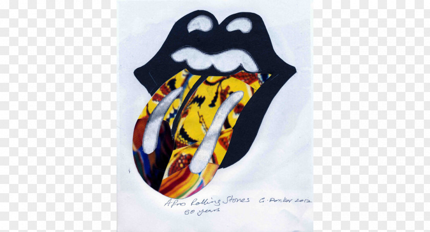 The Rolling Stones 50 Logo 1950s PNG