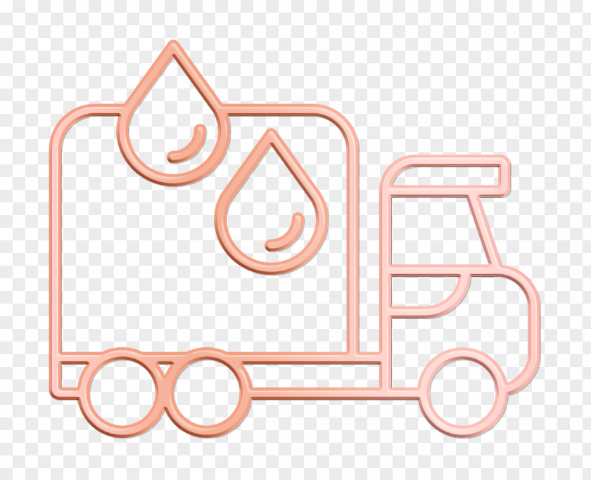 Water Icon Delivery Truck Shipping And PNG