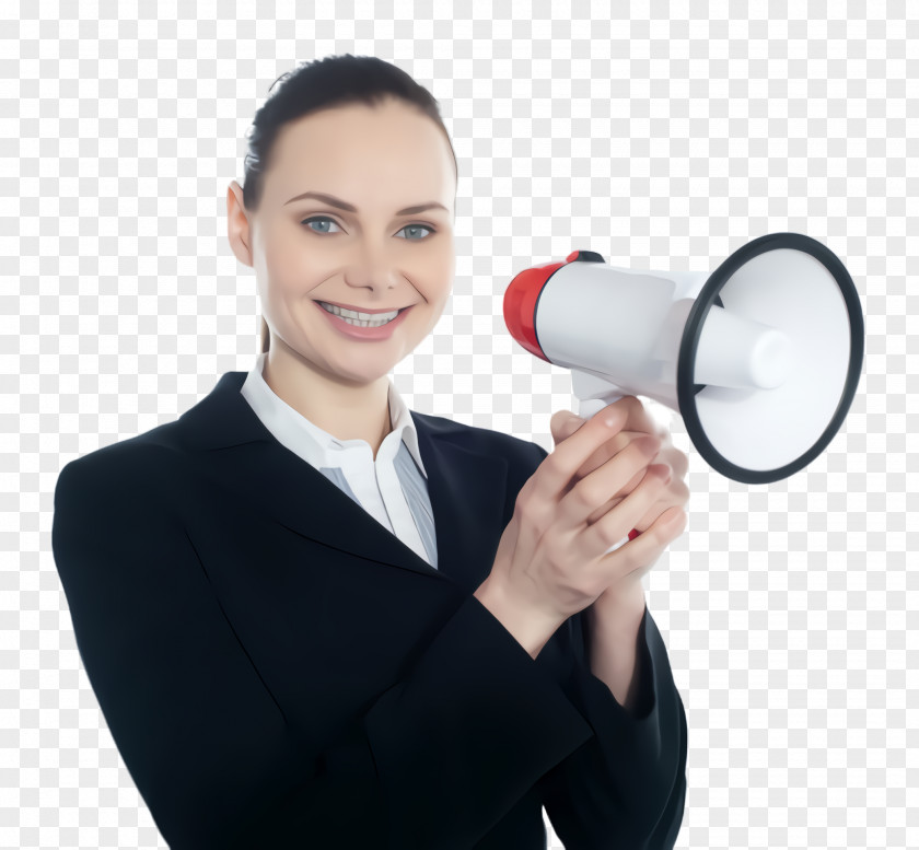 Businessperson Megaphone PNG