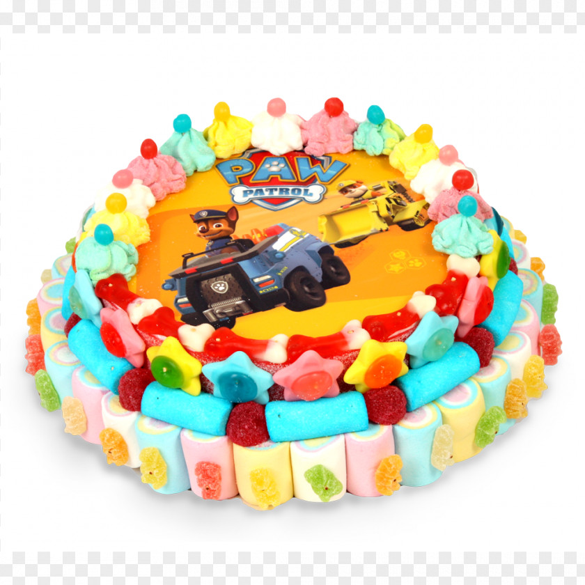 Candy Birthday Cake Torte Tart Gumdrop Frosting & Icing PNG
