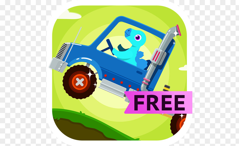 Car Dinosaur Truck Motor Vehicle Digger 2 Driving PNG