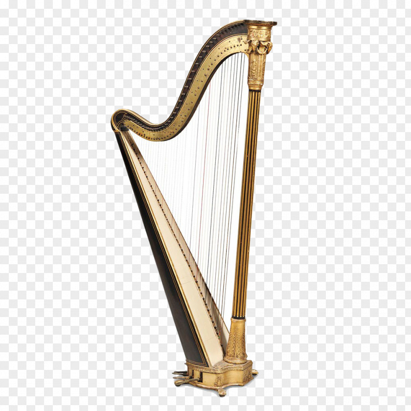 Harp Clipart Musical Instrument String PNG