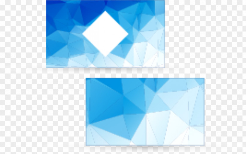 Ice Blue Book Card Crystals PNG