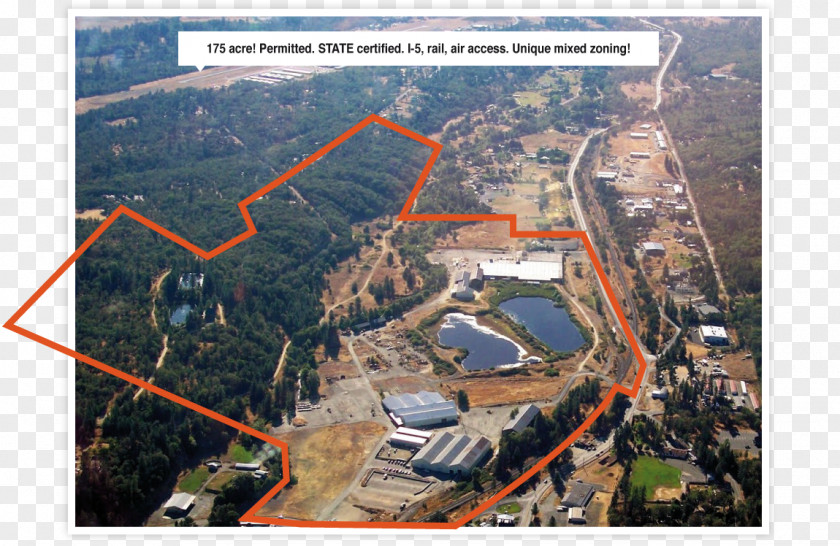 Industrial Park Southern Oregon Recreation Aerial Photography PNG