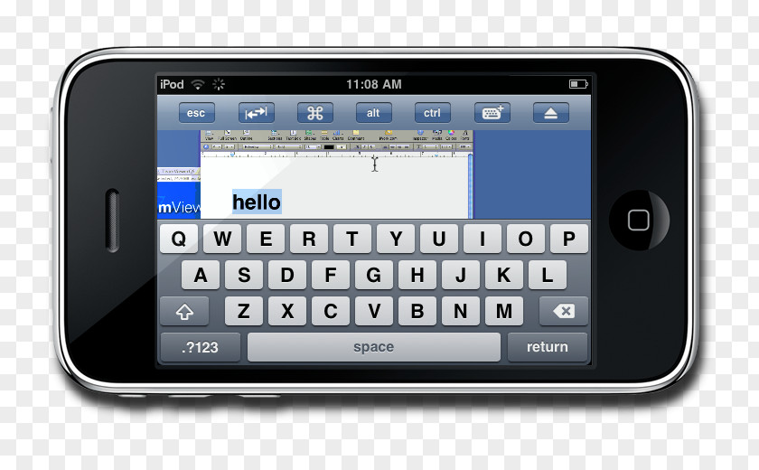 Smartphone Feature Phone IPhone 4S Handheld Devices Computer Keyboard PNG