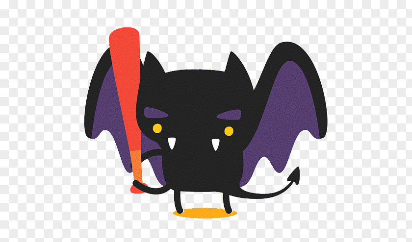 Black Bat Batch File Computer PNG