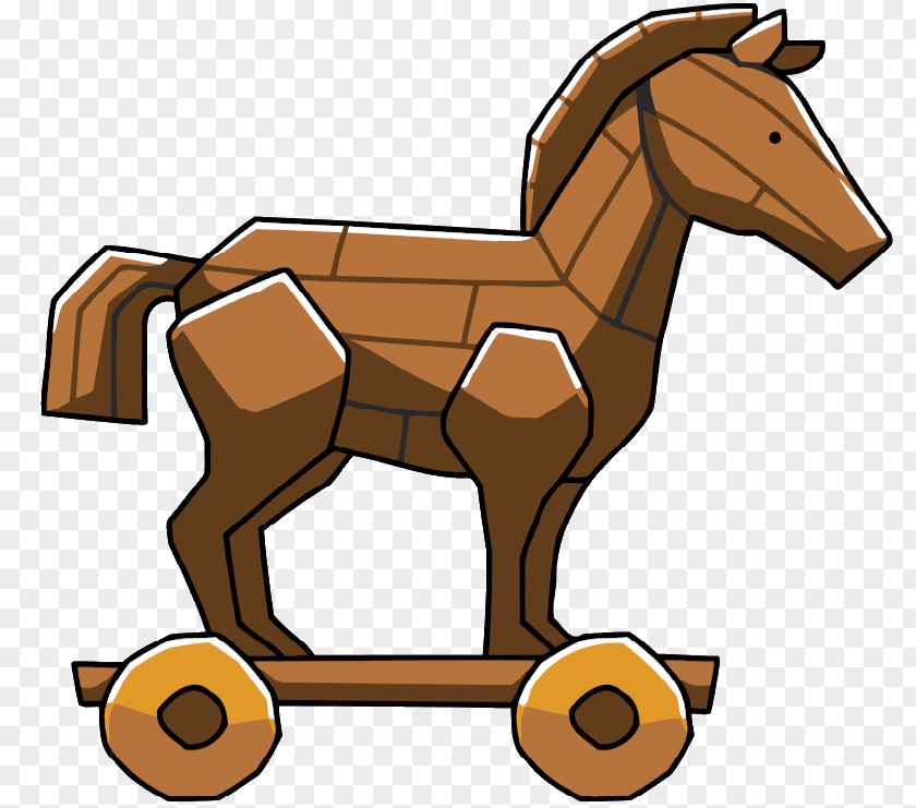 Computer Virus Trojan War Horse Clip Art PNG