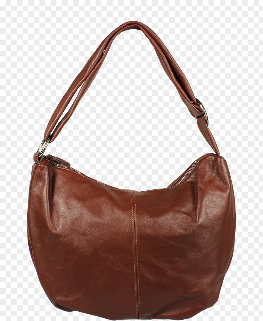 Gondola Shop Hobo Bag Brown Leather Caramel Color PNG