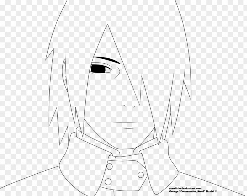 Naruto Sasuke Uchiha Boruto Uzumaki Line Art Drawing Sketch PNG