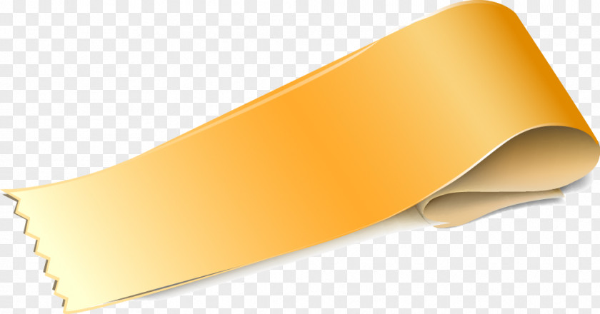 Ppt Element Material Yellow PNG