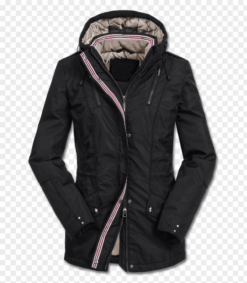 Winter Coat CAMILLA RIDE PARKA Parca Jacket Overcoat Black PNG