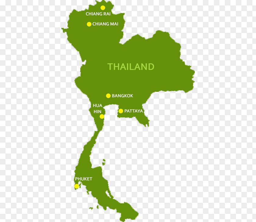Map Thailand Stock Photography PNG