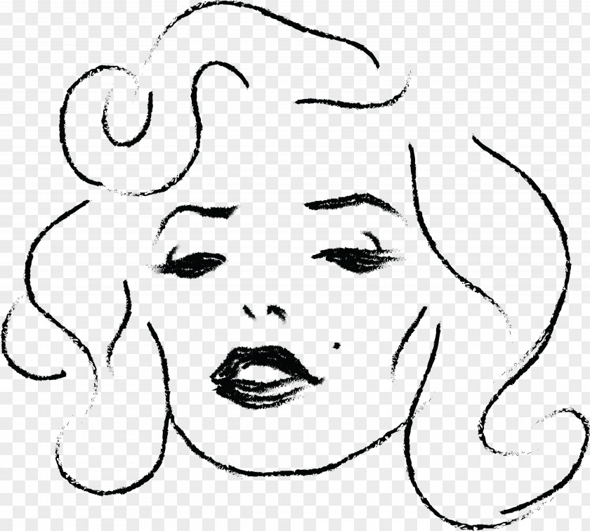 Marilyn Vector Coloring Book Betty Boop Drawing PNG