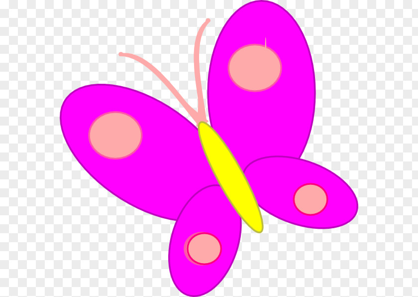 Red Butterfly Drawing Clip Art PNG