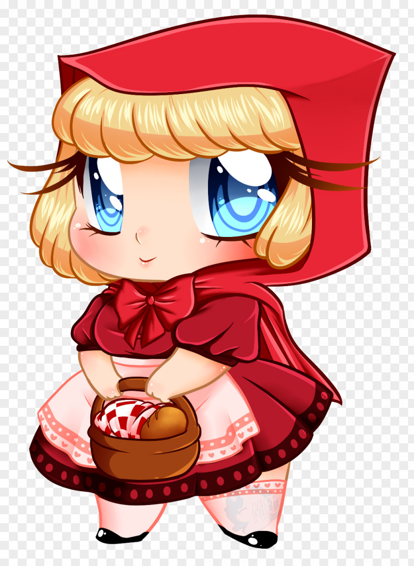 Red Riding Hood Little Fiction Art Drawing PNG