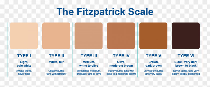 Skin Process Human Color Fitzpatrick Scale Light PNG