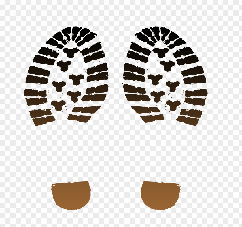 A Pair Of Shoes Shoe Footprint PNG