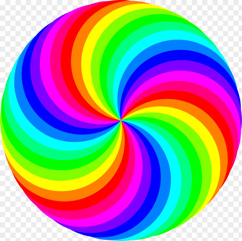 Color Swirl Clip Art PNG