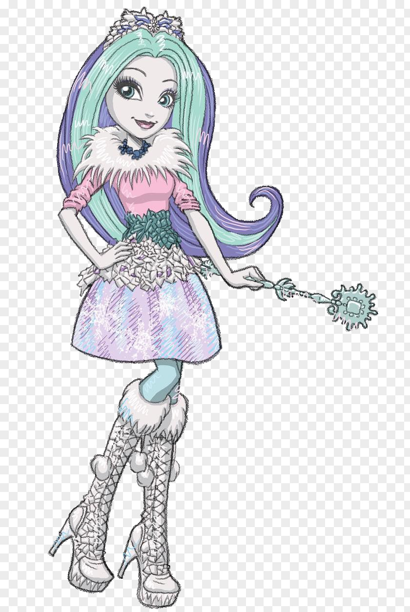 Doll Alistair Wonderland Mattel Ever After High Epic Winter Crystal Legacy Day Apple White PNG