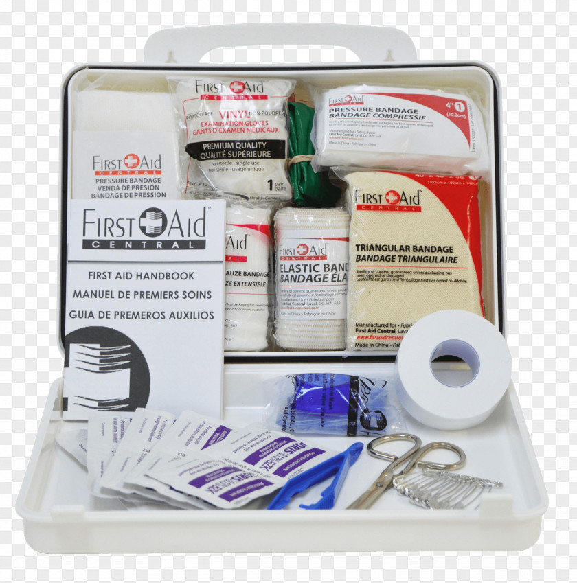 First Aid Kit Kits Supplies Survival Occupational Safety And Health Emergency PNG