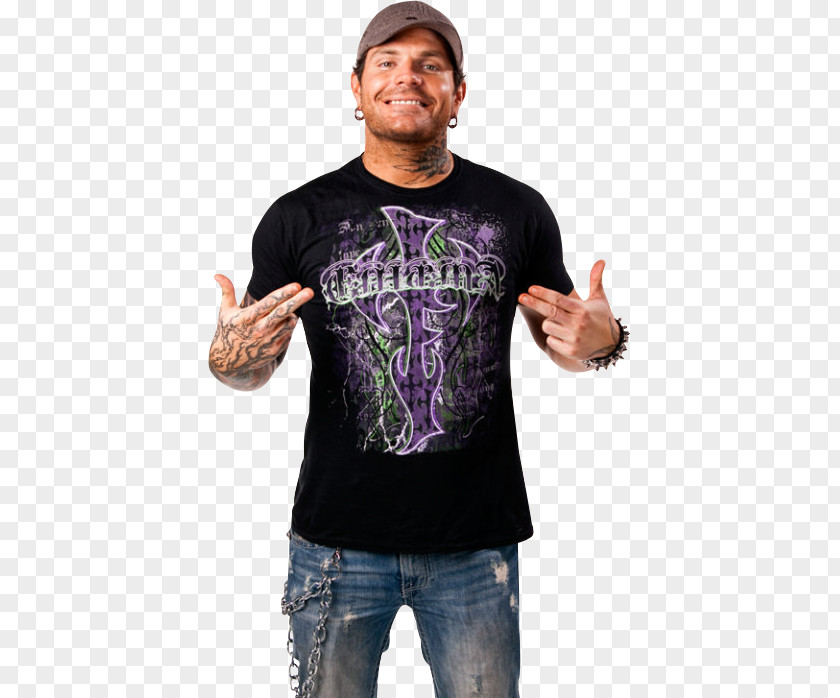 Jeff Hardy T-shirt Impact! Clothing Impact Wrestling PNG