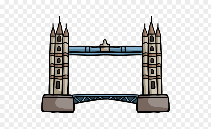 Tower Bridge Line Angle Clip Art PNG
