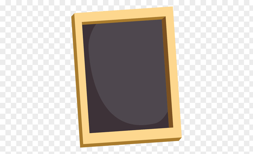 Black Frame Picture Frames Yellow Rectangle Font PNG