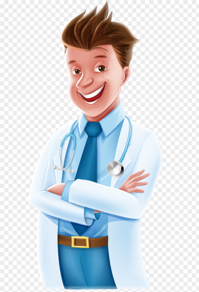 Cartoon Doctor Adobe Illustrator PNG