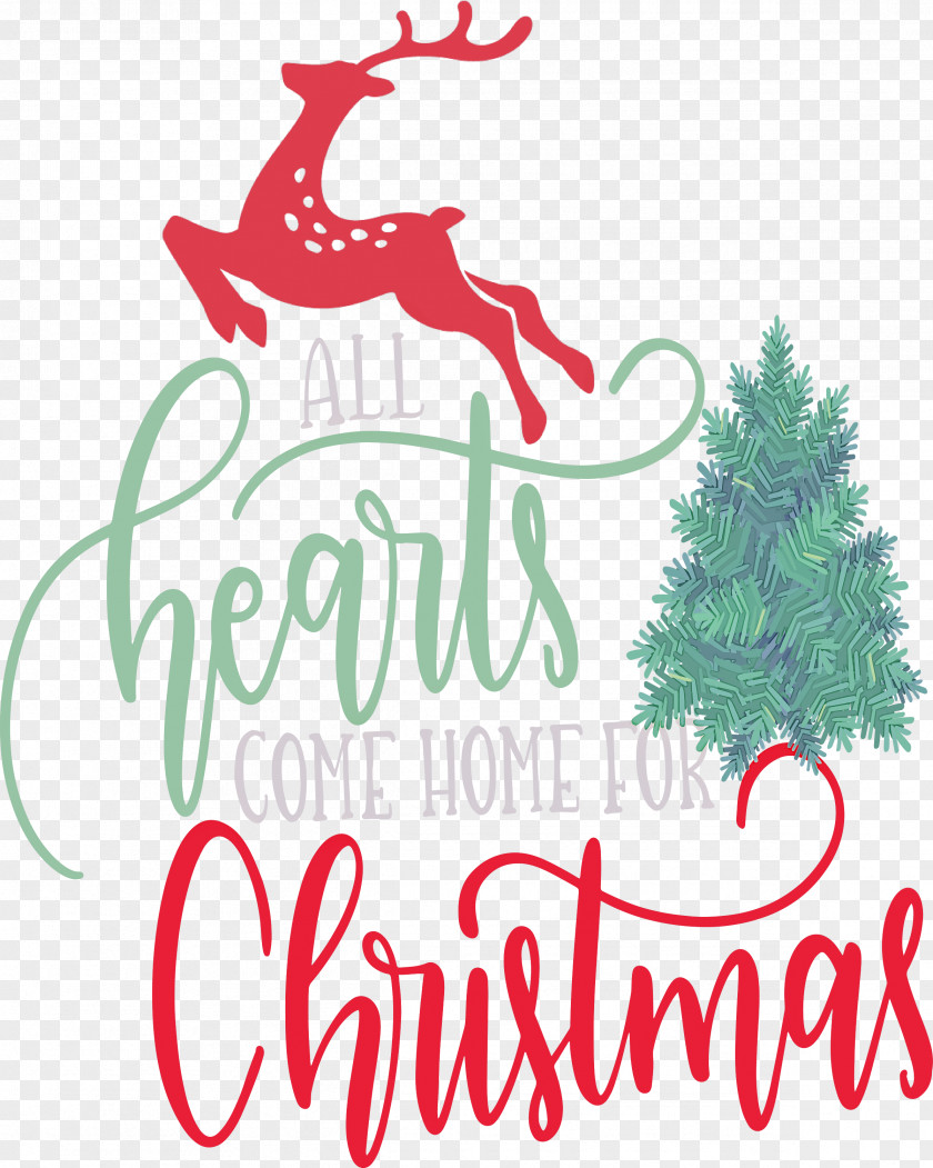 Christmas Hearts Xmas PNG