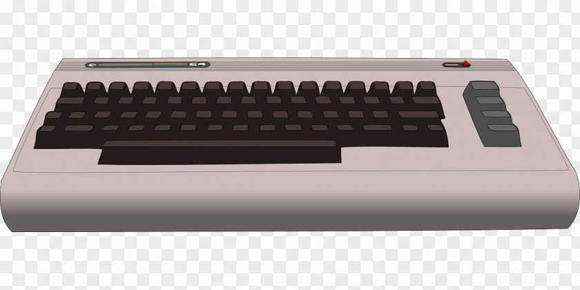 Lubricating Commodore 64 Computer Clip Art PNG