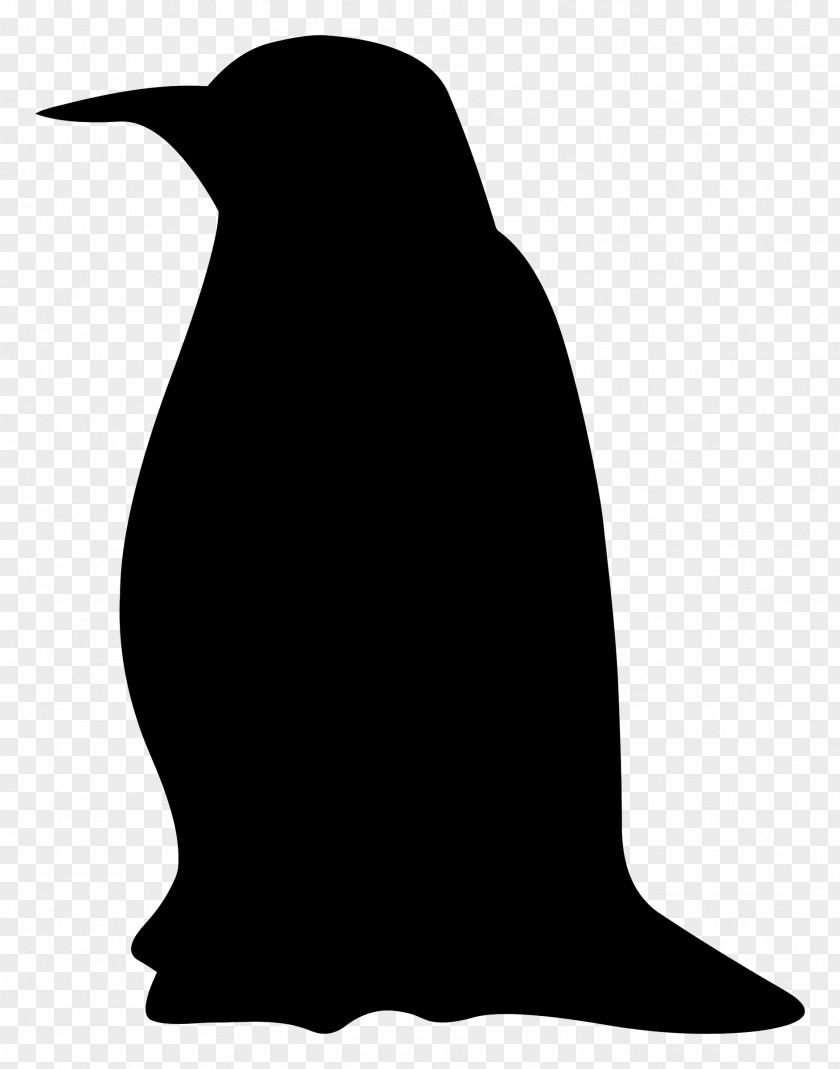 Silhouete Emperor Penguin Silhouette Clip Art PNG