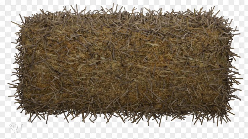 Hay Bales In Barn Drinking Straw PNG