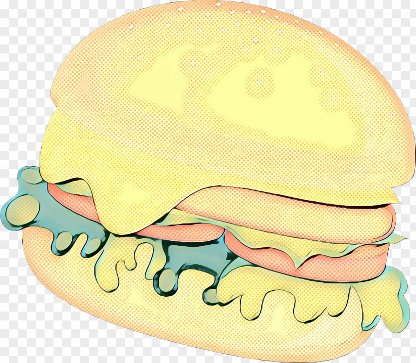 American Food Fast Yellow Background PNG