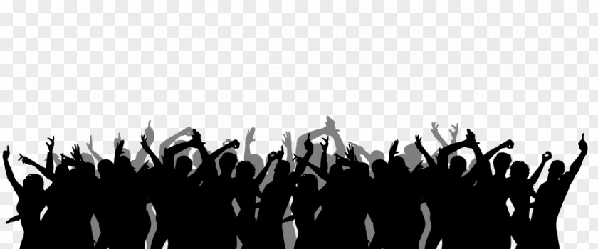 Audience Silhouette Crowd PNG