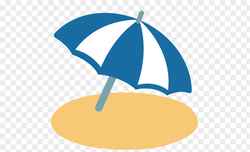 Emoji Beach Meaning Auringonvarjo Umbrella PNG
